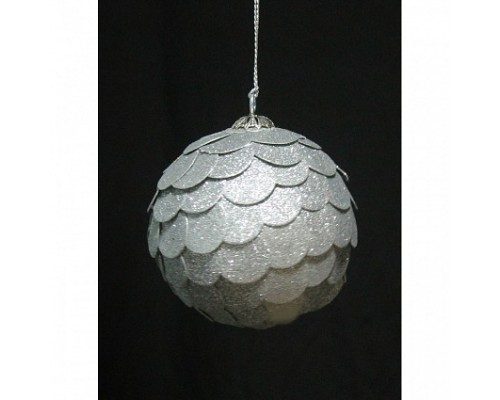 Елочный шар (9.8x9.8x10.5 см) Paper ball en_ny0073