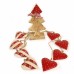 Елочная гирлянда (60x11 см) Christmas Hearts en_ny0006