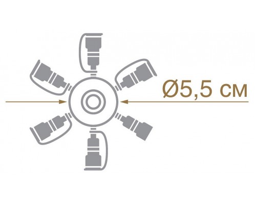 Разветвитель для светового занавеса 55043 55043